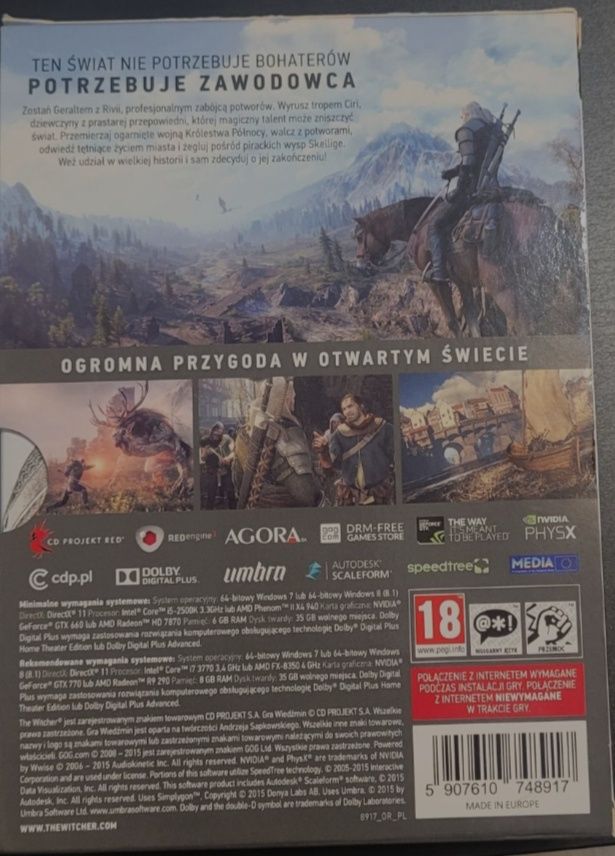 Wiedźmin 3: Dziki Gon PL