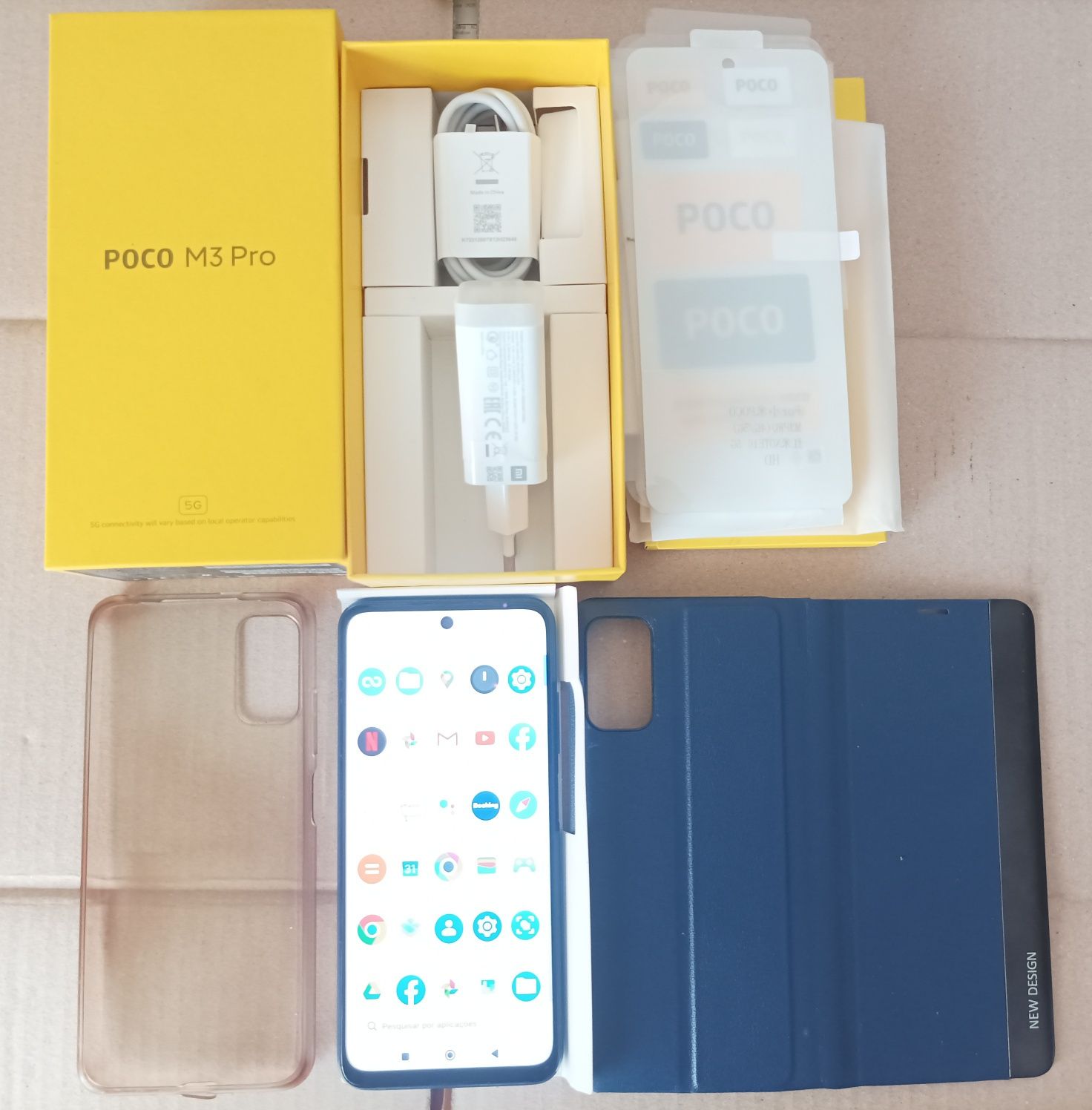 Smartphone Xiaomi poco m3 pro 5G com 6+2R 128M