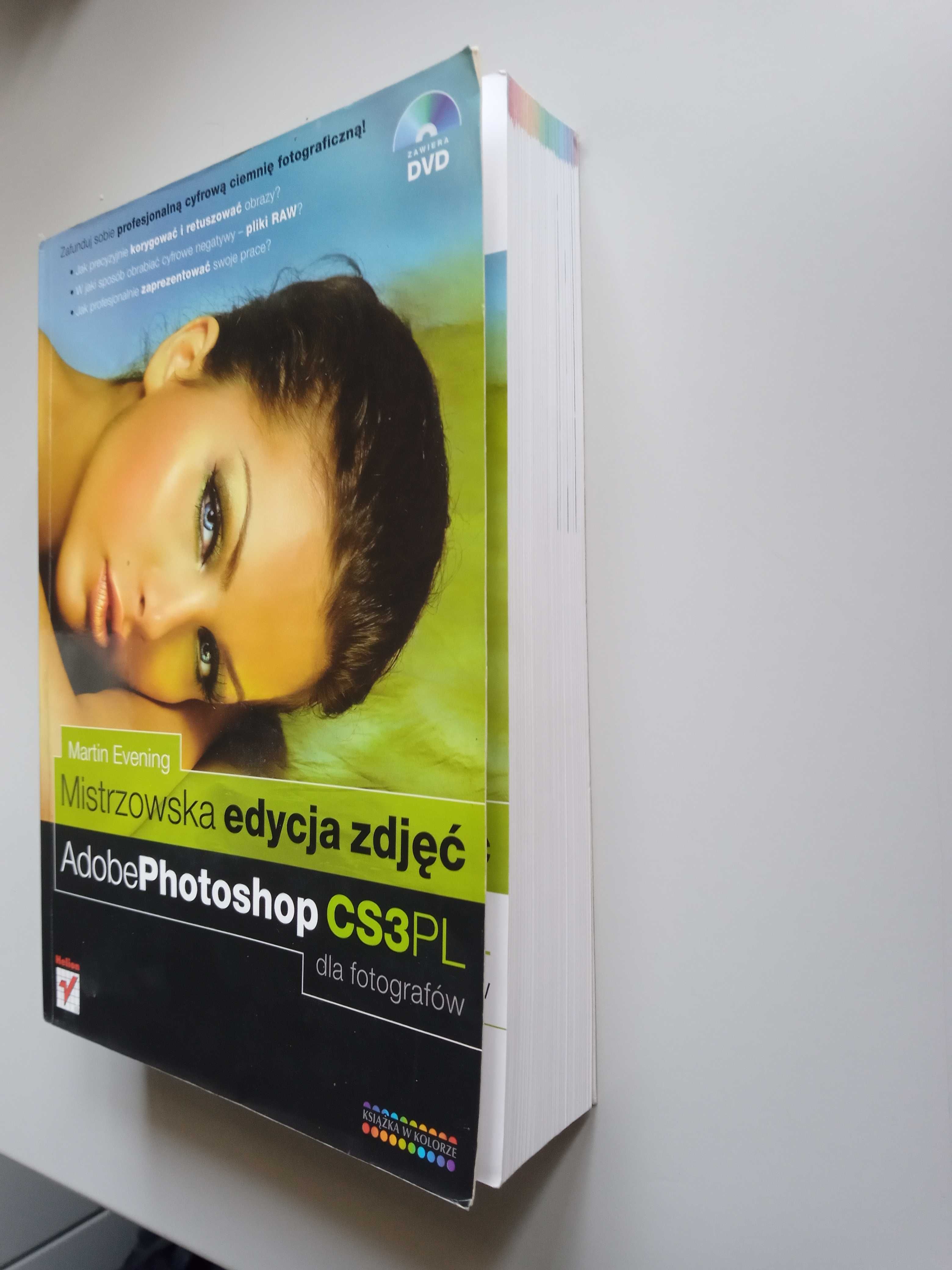 "Adobe Photoshop CS3 PL dla fotografów" Martin Evening - jak nowa