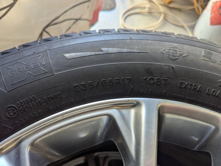 Зимний комплект резины с дисками