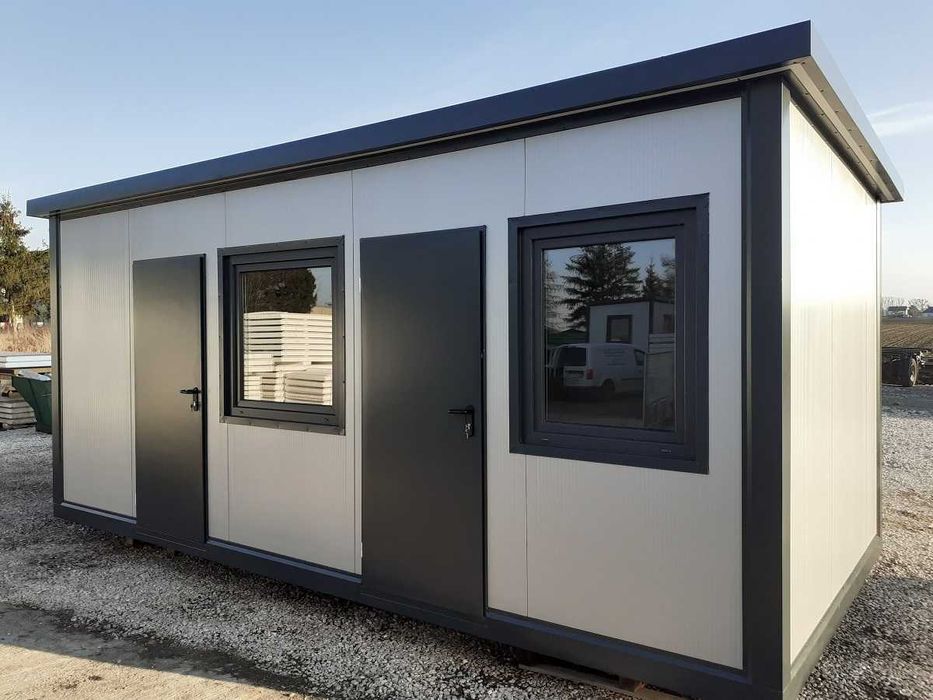 Kontener biurowy mobilny dzielony 6x2,5m PRODUCENT