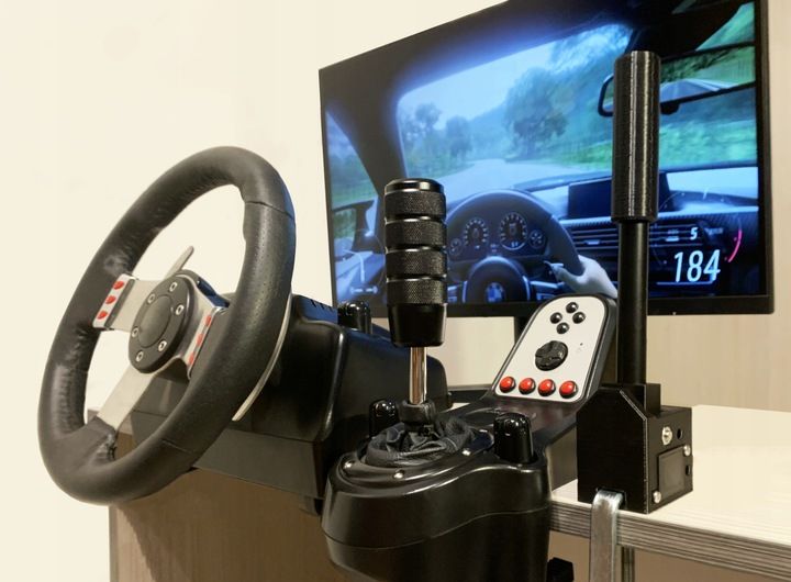 Hamulec Ręczny Usb Hydrołapa Logitech Thrustmaster