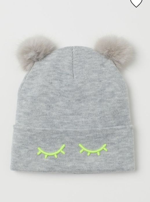 Шапка для девочек h&m 4-8