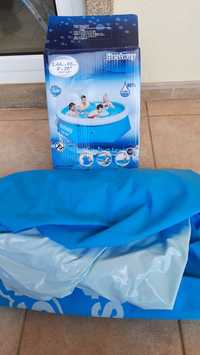 Piscina bestway com acessórios