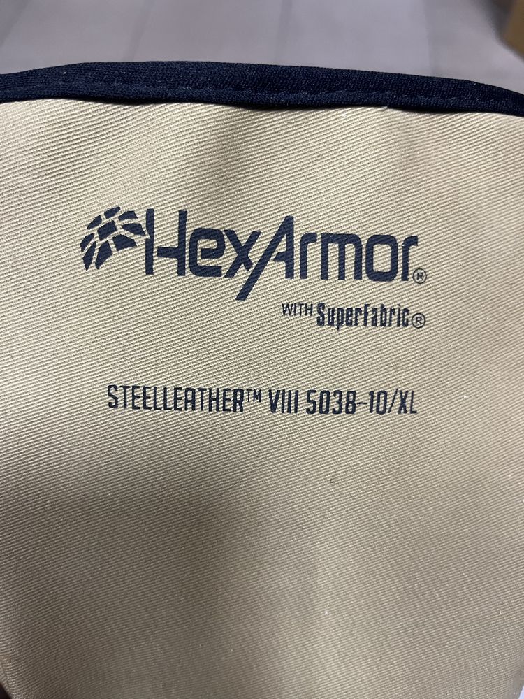 Рукавиці захисні HexArmor Steelleather VIII - 5038 зі шкіри