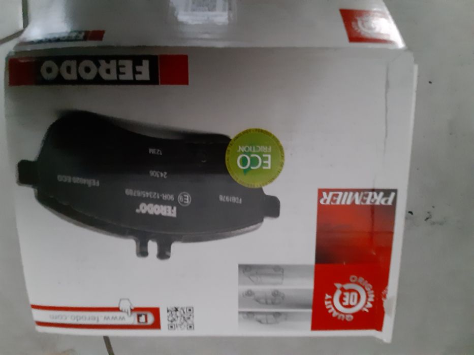 Pastilhas ferodo novas