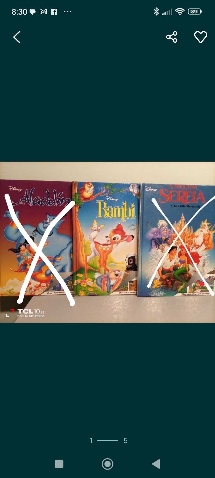 Livros dos filmes da Disney