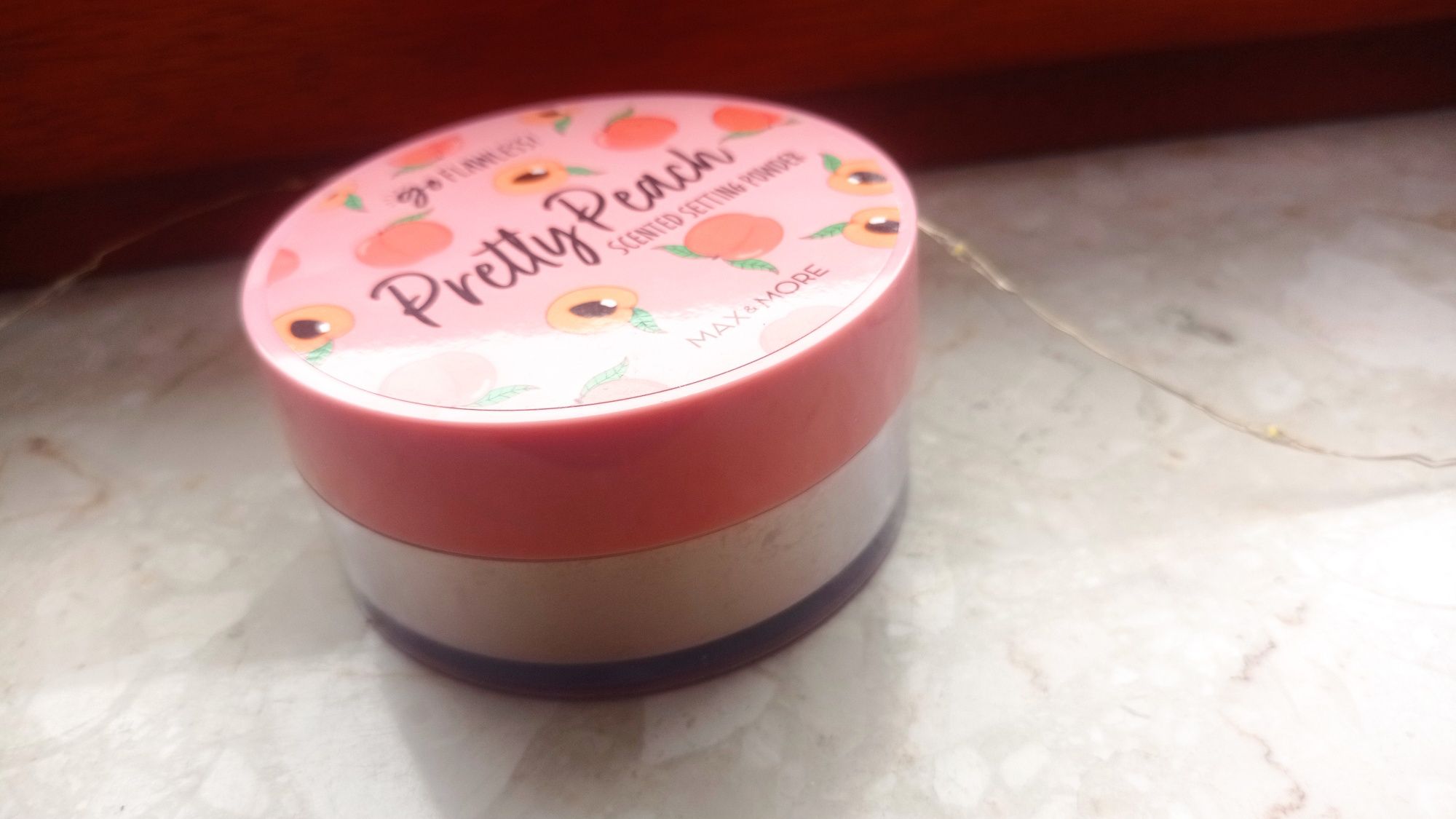 Puder sypki Pretty Peach Max&More Action