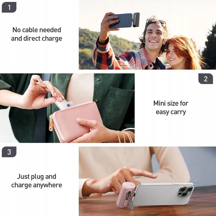 IWALK Powerbank 5000mAh USB-C 20W Szybkie Ładowanie