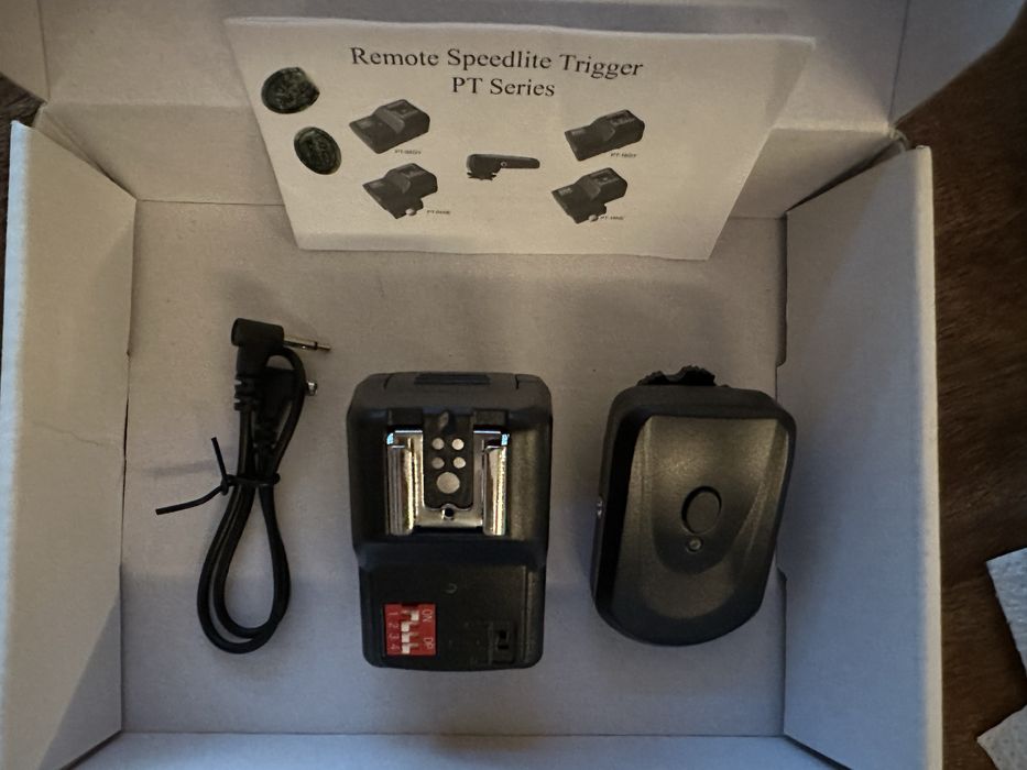 Remote trigger flash PT Series Speedlite