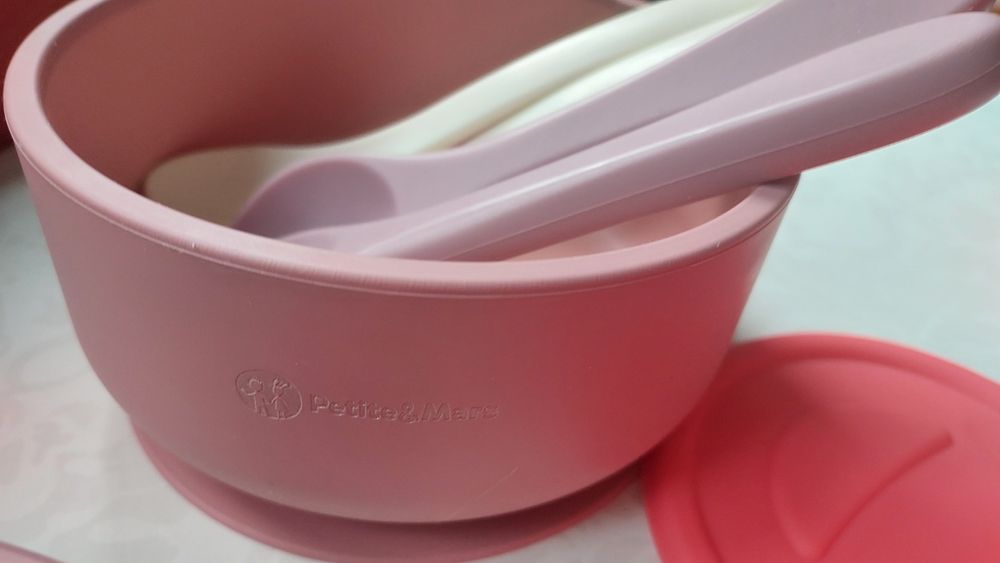 Zestaw talerzy silikonowych