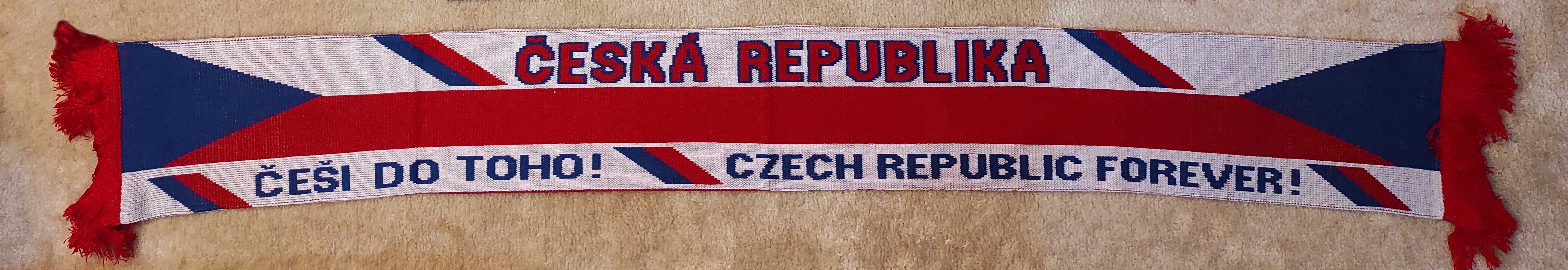 Szalik reprezentacji Czech (Czechy, Czechia)