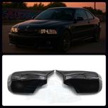Накладки на зеркала BMW E39 E46 Черный глянец (Комплект)