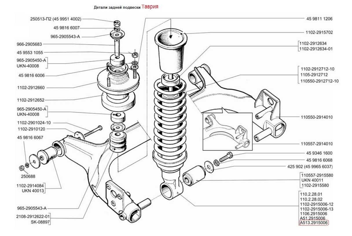 Амортизатор задний Таврия оригинал черный. Стойка ЗАЗ-11021 стандарт