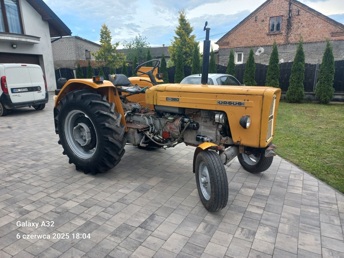 Ursus C-360 wspomaganie