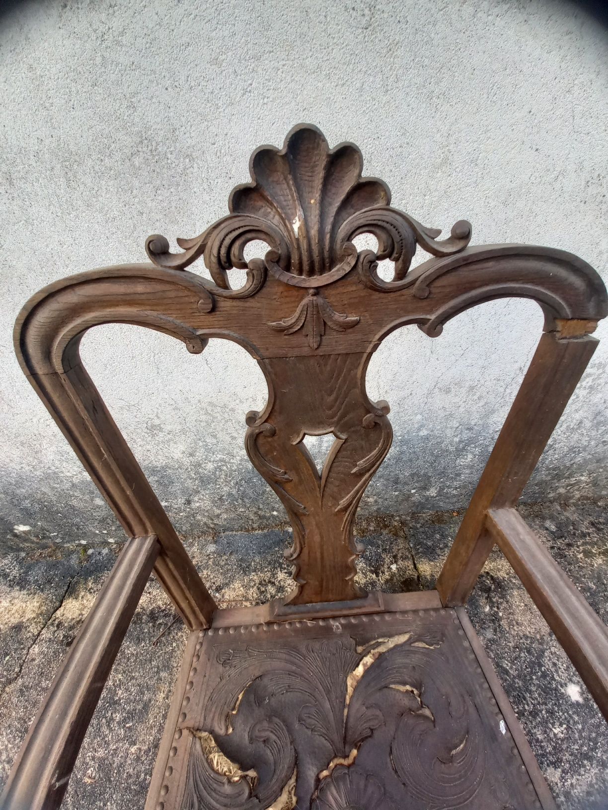 Cadeira Antiga para restauro novo preço
