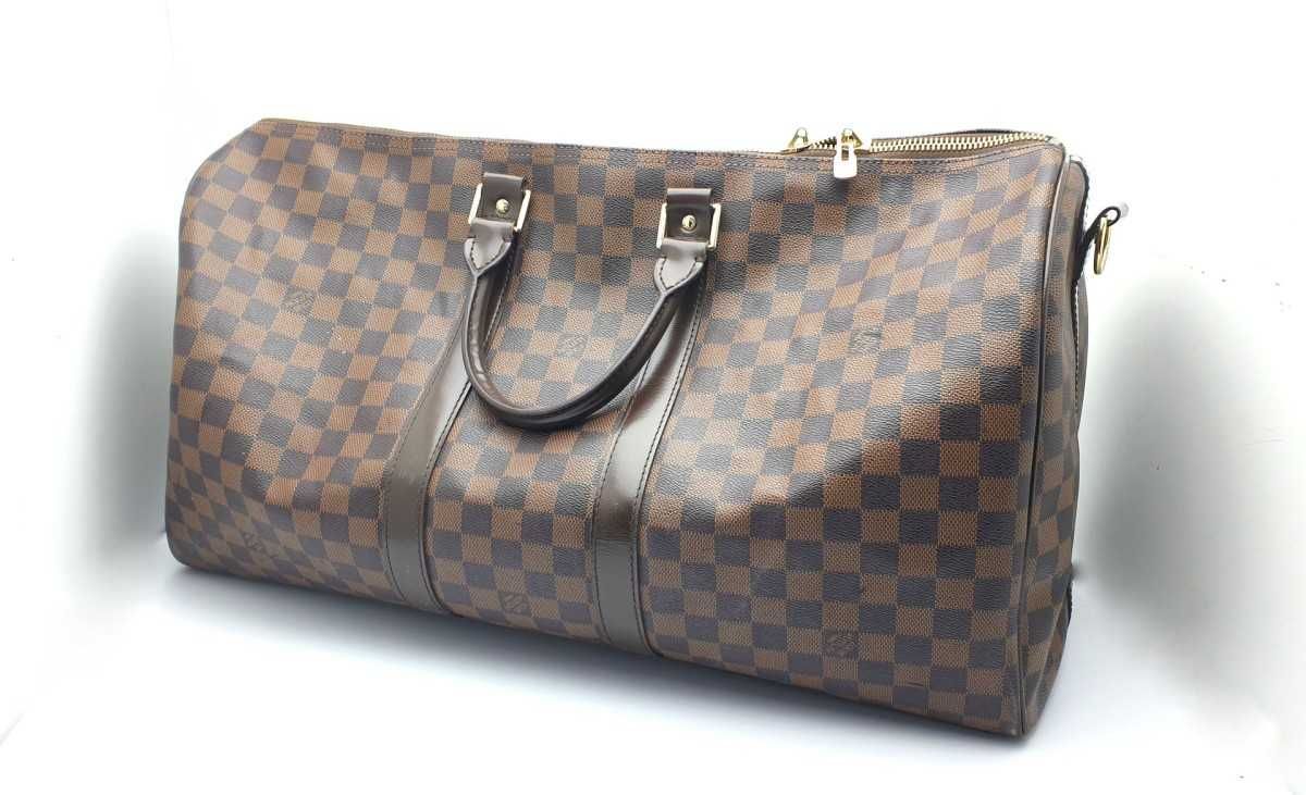 Louis Vuitton Keepall 50 Damier Ebene N41427 Torba