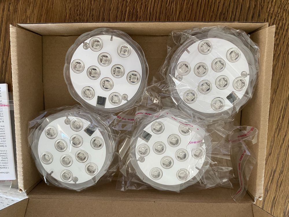 Lapki led do basenu, wodoodporne