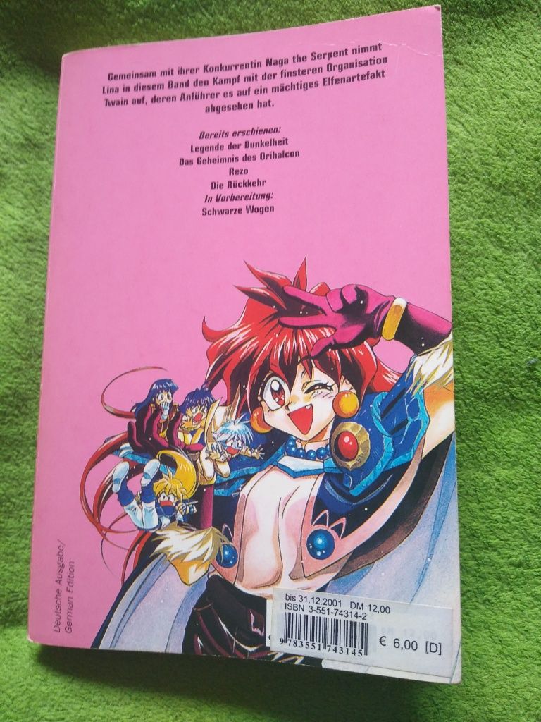 Slayers tom 4 Die Rückkehr manga po Niemiecku