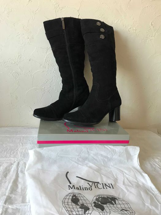 Чоботи замшеві зимові