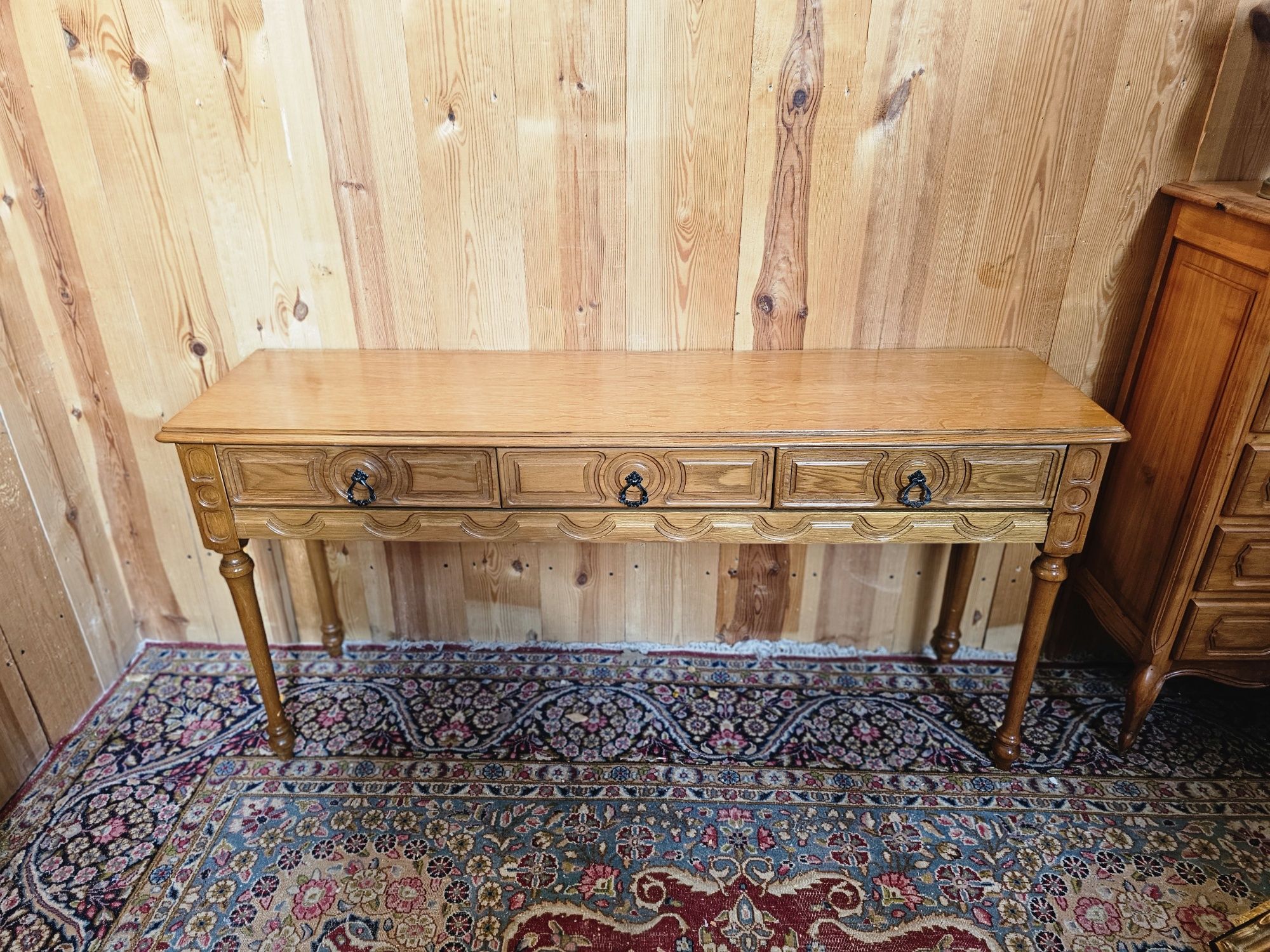 Duża konsola komoda z szufladkami 149 cm #1564 Stylowy Węgrów