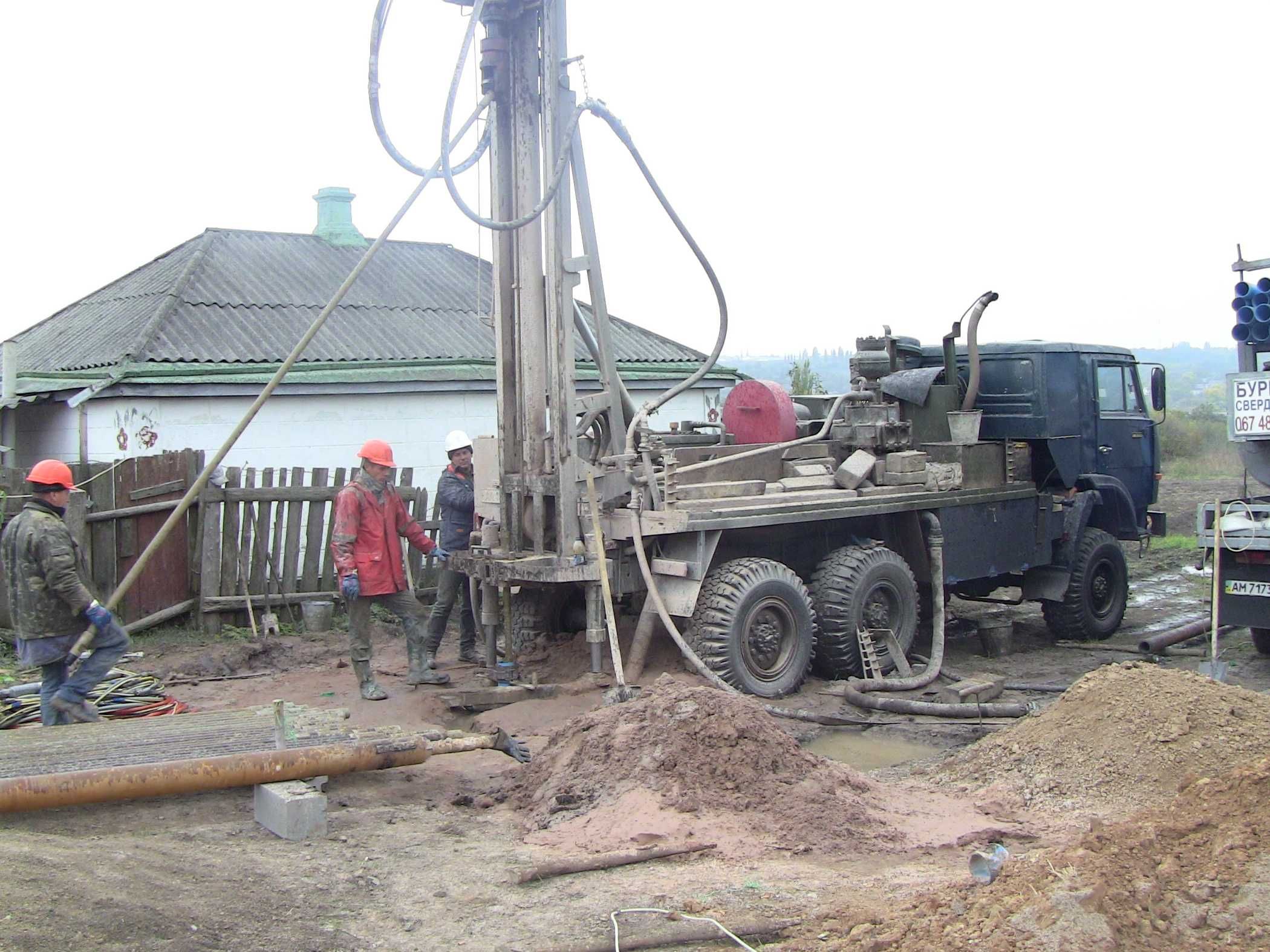 Буріння свердловин Бурение скважин Бобринец Устиновка Долинское