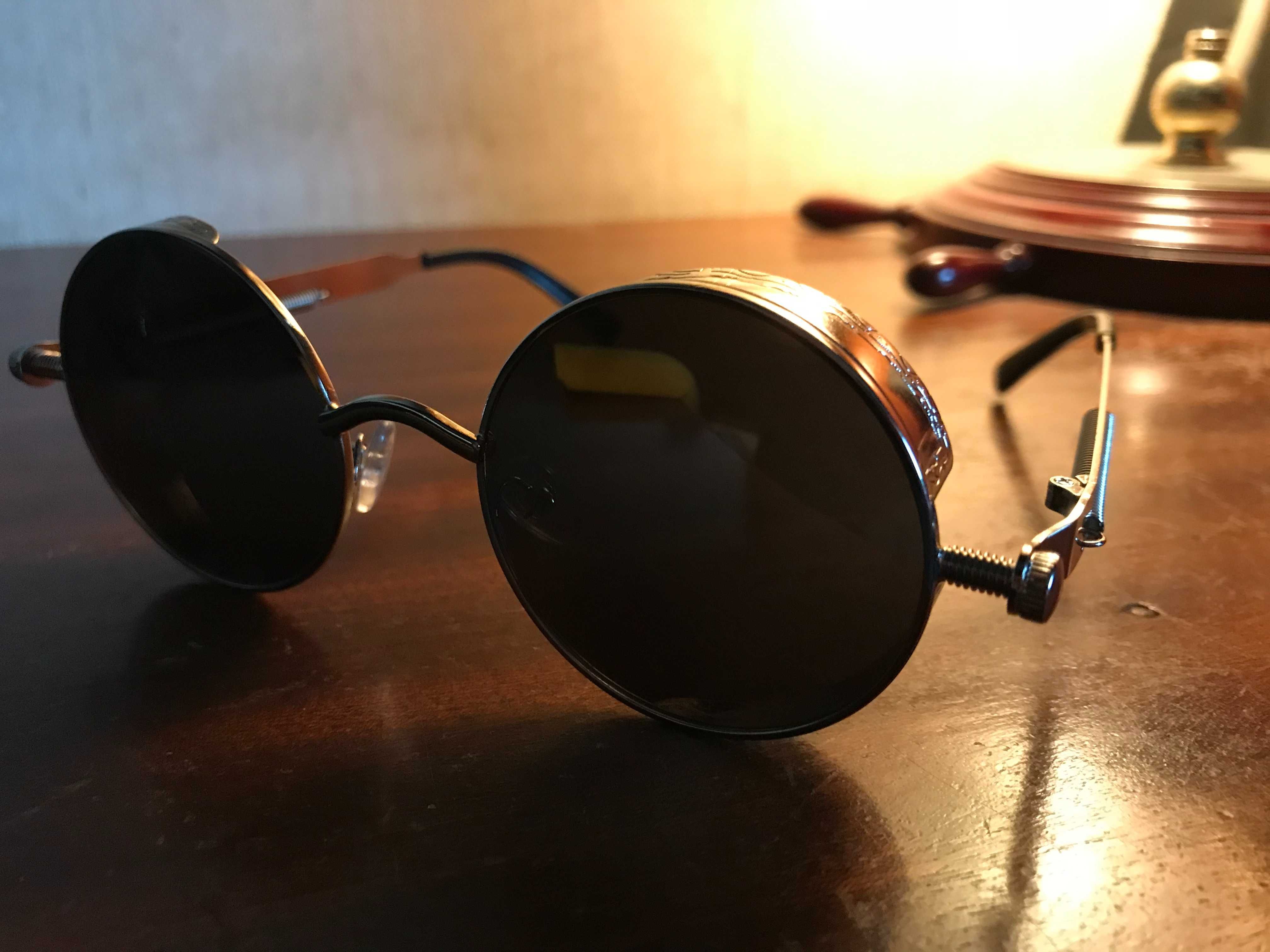 Óculos de Sol Vintage Classic Punk Silver