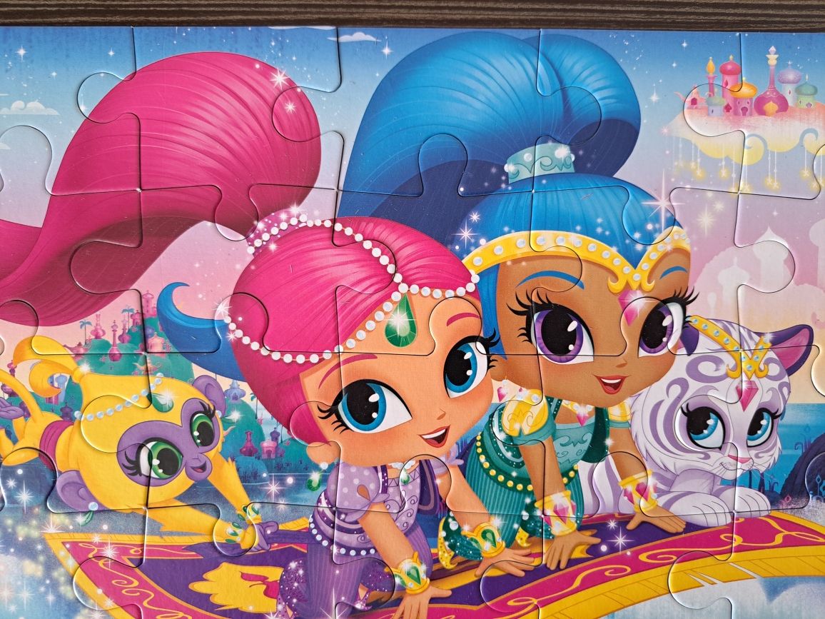 Puzzle Shimmer&Shine, Clementoni 4w1, 5+ dziewczynka