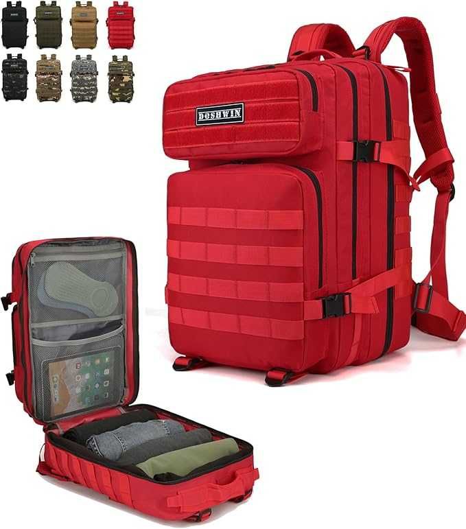 DOSHWIN Taktyczny plecak wojskowy Molle Camp szturmowy 40 L