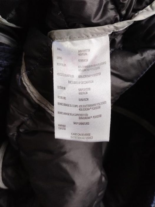 Calvin klein легкий мікропуховик пуховик down packable з капюшоном