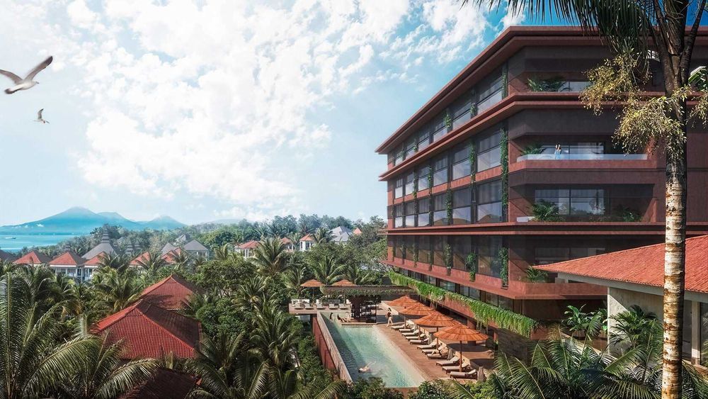 Апартаменты в новом ЖК с видом на океан,Бали,Индонезия