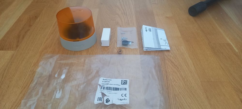 Somfy lampa sygnalizaxyjna kogut nie używany