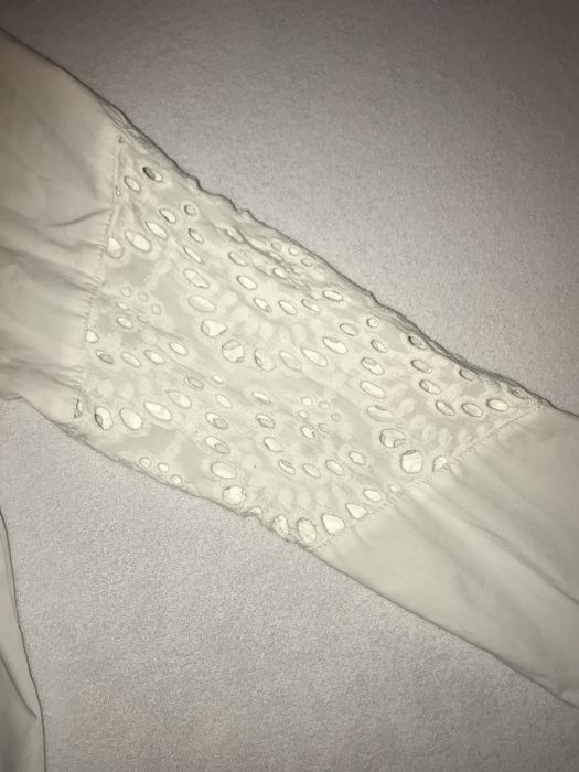 Bluzka biała koszulowa