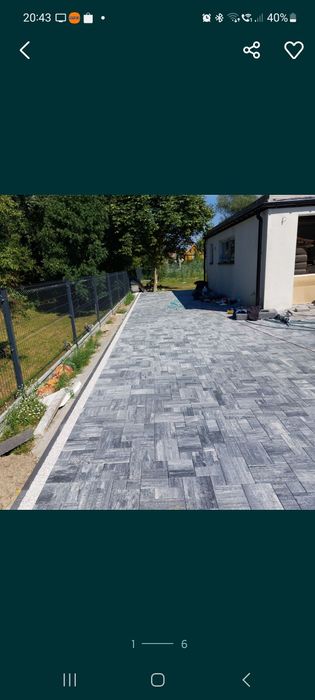 Profesjonalne Ukladanie kostki brukowej