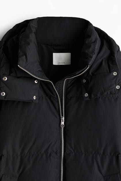 Пальто H&m пух/перо