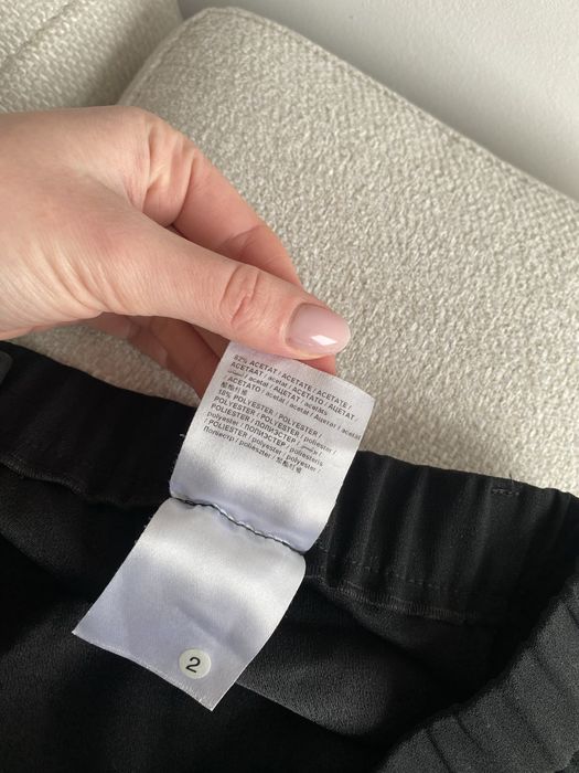 TOD’S czarna sukienka hiszpanka 100% jedwab M 38