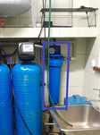 Korpus narurowy Aquafilter z manometrem FH20B1-B-WB do wkładów 4,5x20"