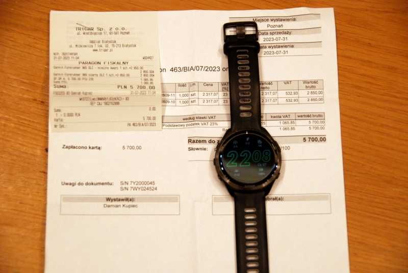 Garmin Forerunner 965 amoled + Gratisy