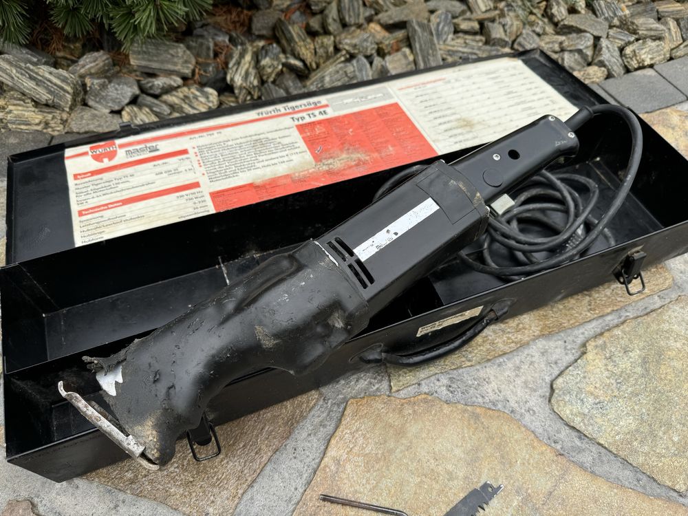 Piła Lisi ogon WURTH ts4e jak makita dewalt bosch 2 brzeszczot 230v
