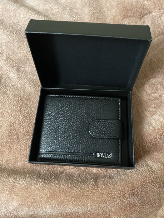 Шкіряний гаманець чоловічий , новий