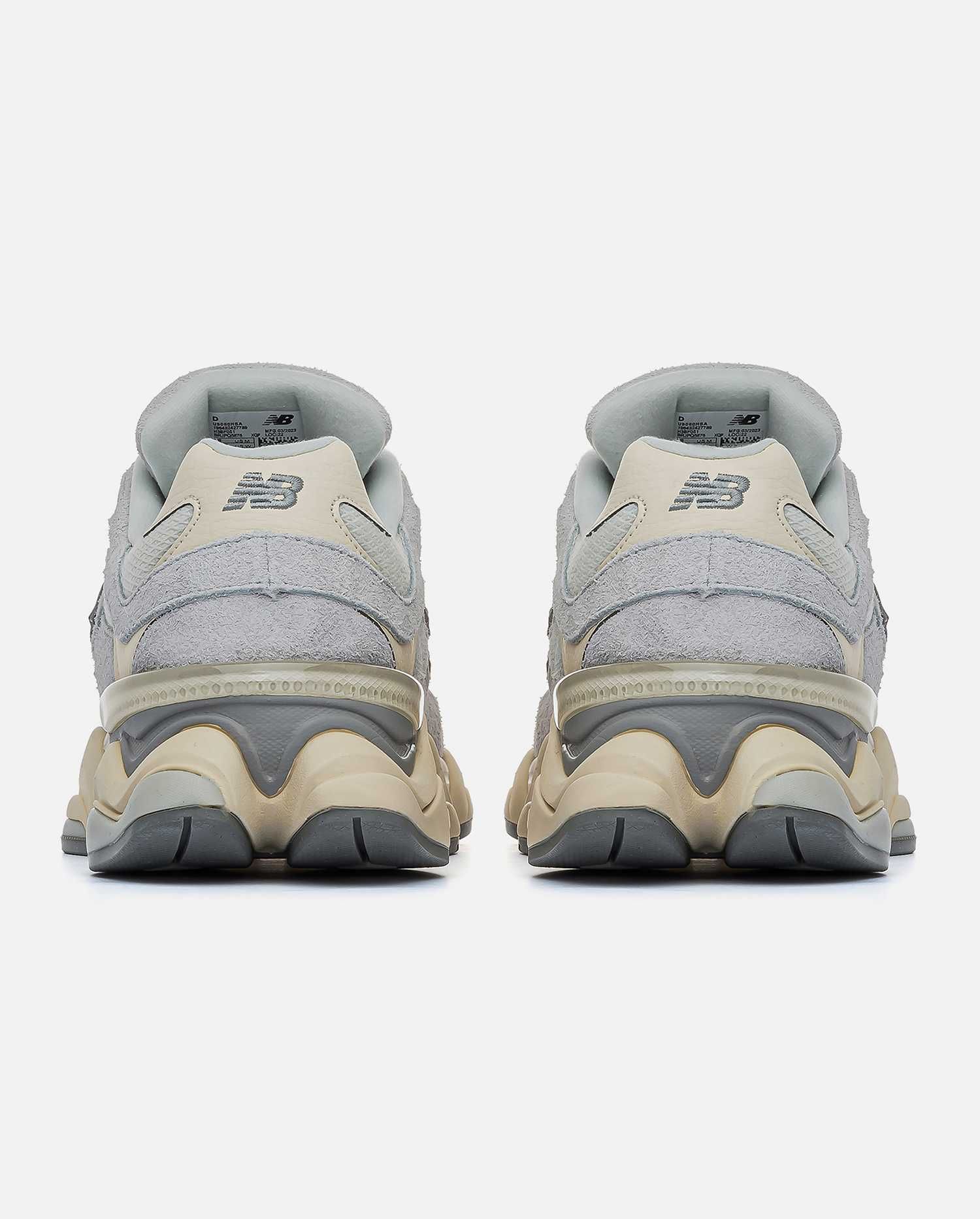 Женские кроссовки New Balance 9060 White&Grey. Размеры 36-40