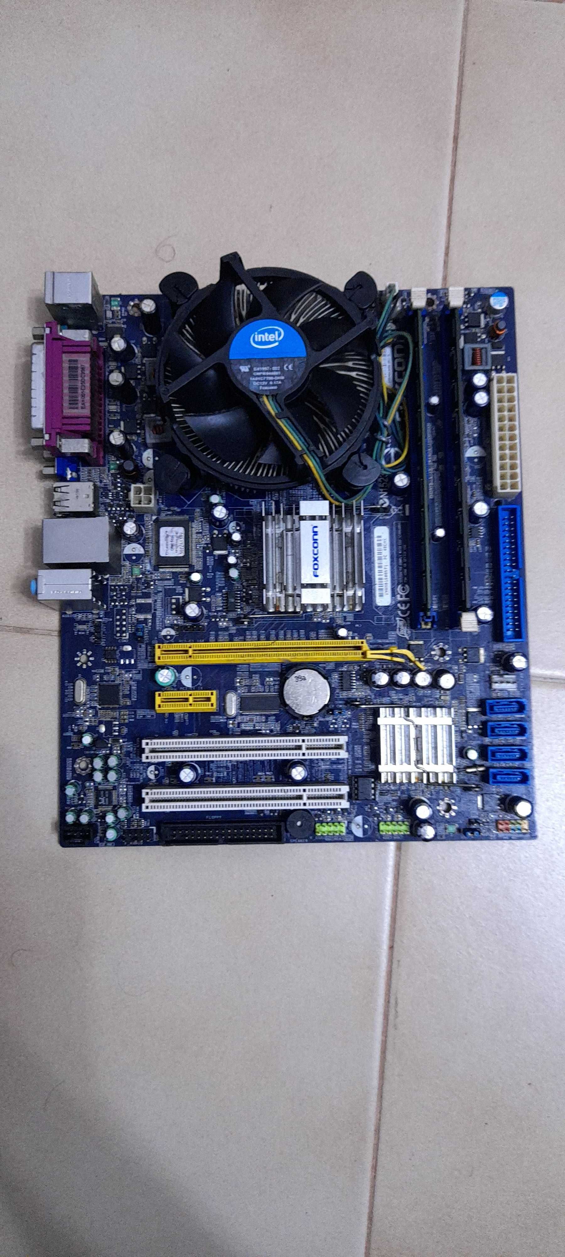 Board com dual core 2 duo como novq