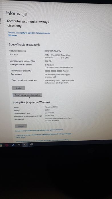 KOMPUTER LG Mało używany