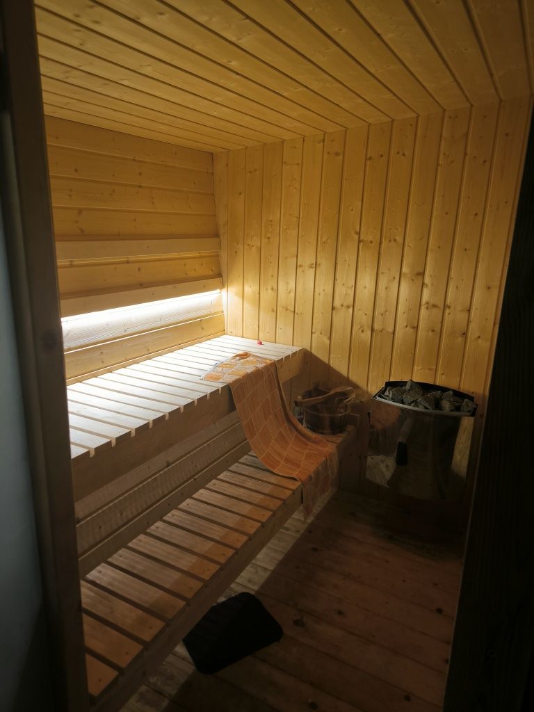 Roczna Sauna na Ramie samonośnej!