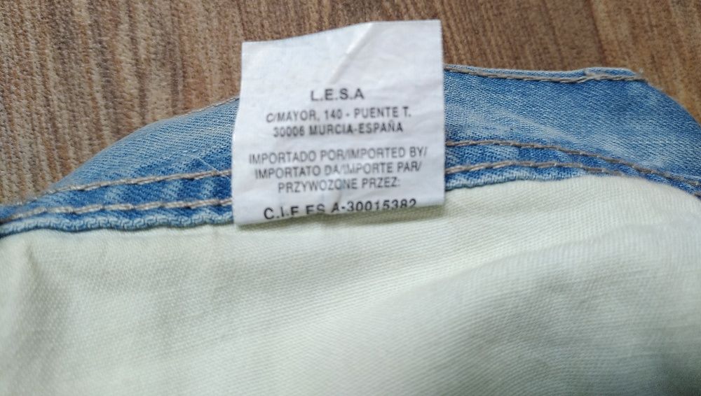 Мужские джинсы Denim Ins. (L.E.S.A), размер 34/34