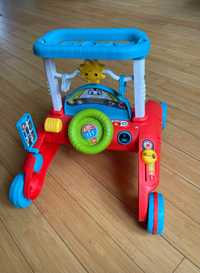 Zabawka Fisher Price Pchacz Małego Kierowcy 2 w 1