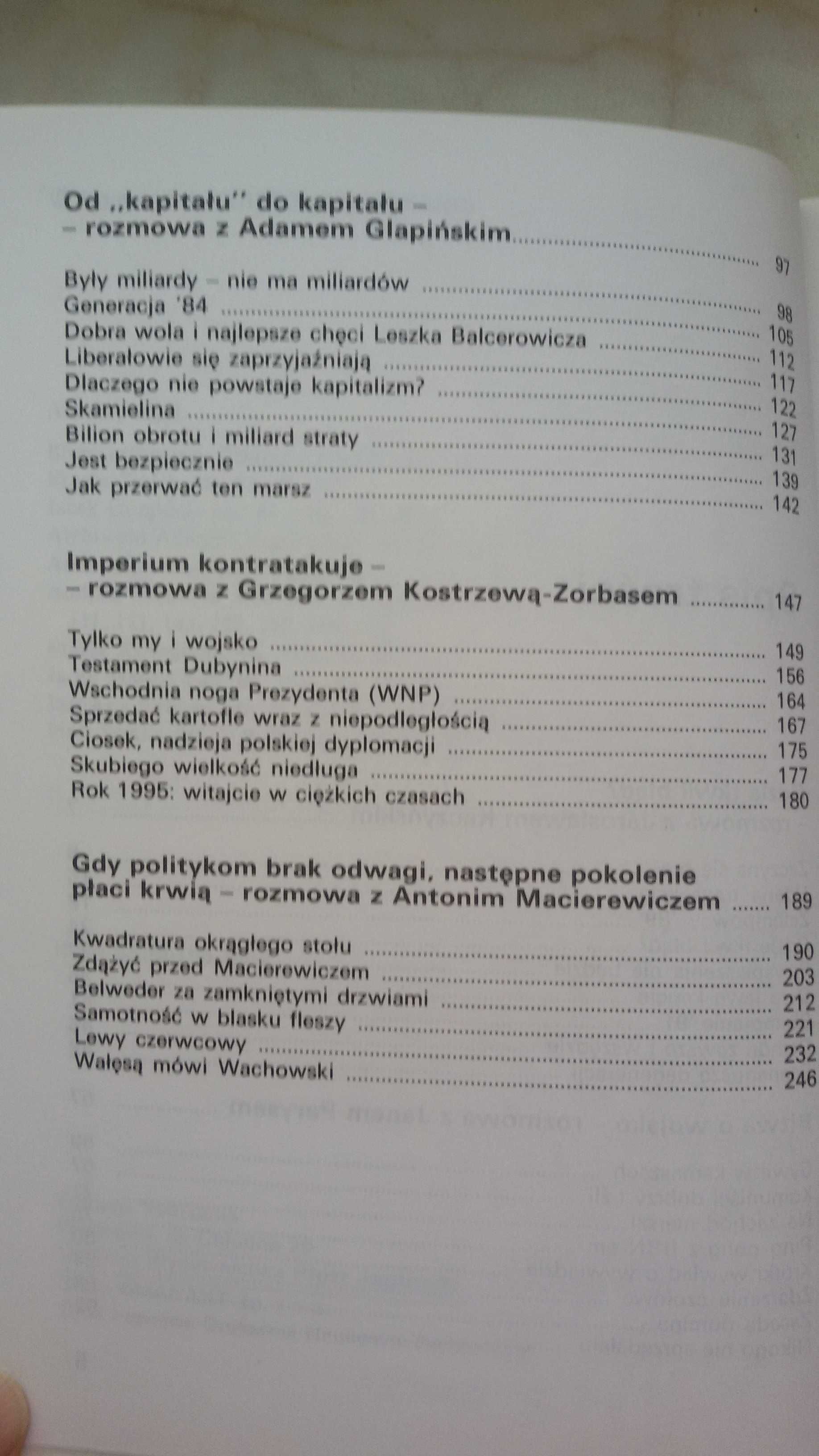 Lewy Czerwcowy, Jacek Kurski, Piotr Semka