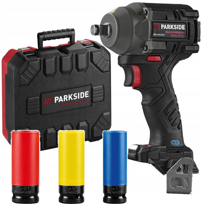 Klucz do kół udarowy akumulatorowy PARKSIDE PERFORMANCE PPDSSA 20Li-A1