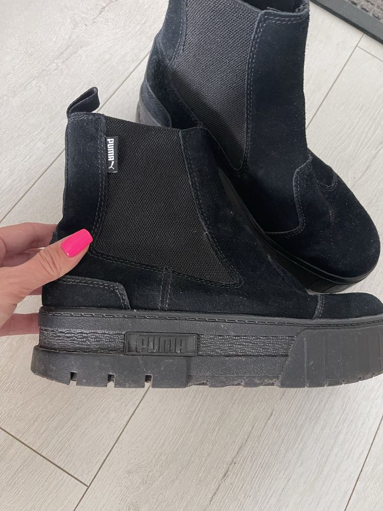 Замшеві челсі Puma, чоботи