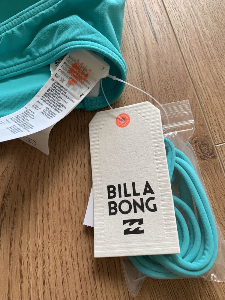 Usztywniana góra kąpielowa bikini Billabong miętowa L